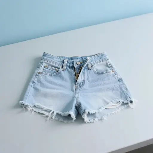 牛仔短褲